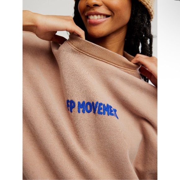 FP Movement All Star Embroidered Hoodie. Size Xsmall. NWT!!! - Picture 5 of 7